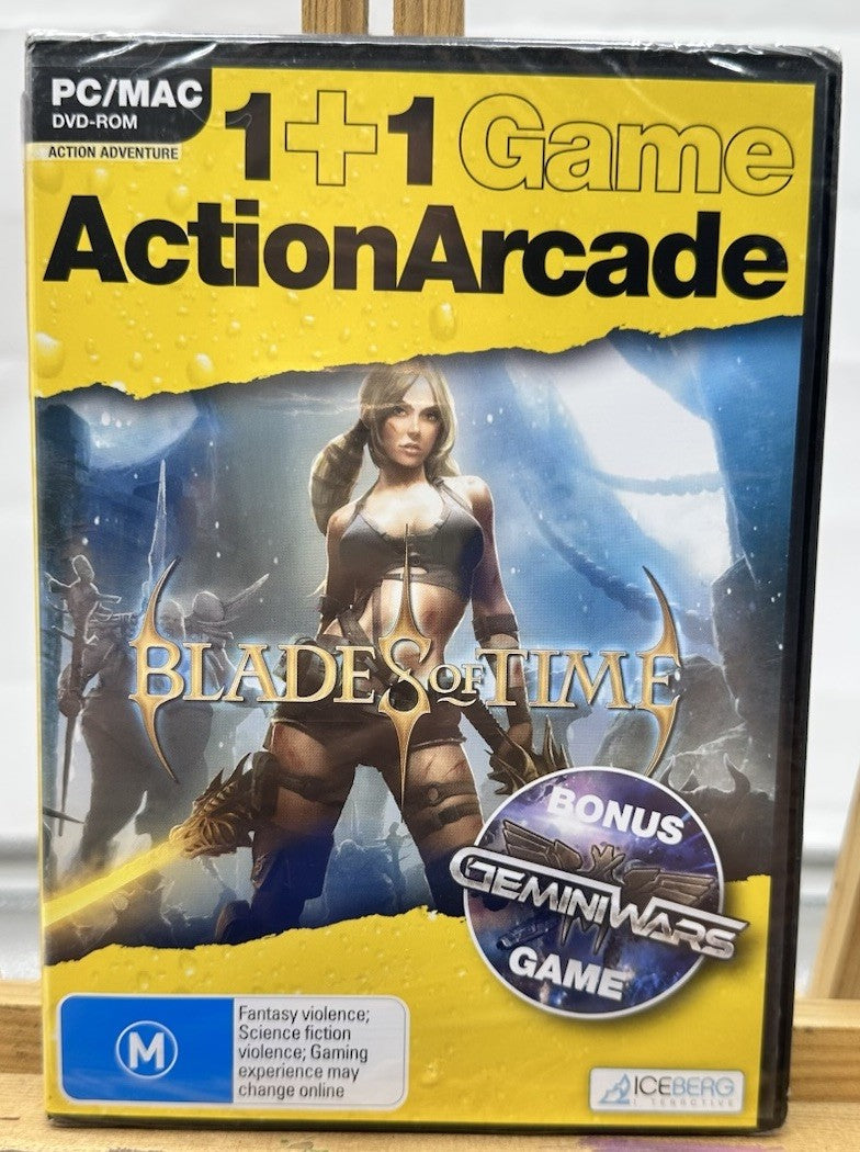 Blades Of Time PC Game Windows Brand New Sealed 8808