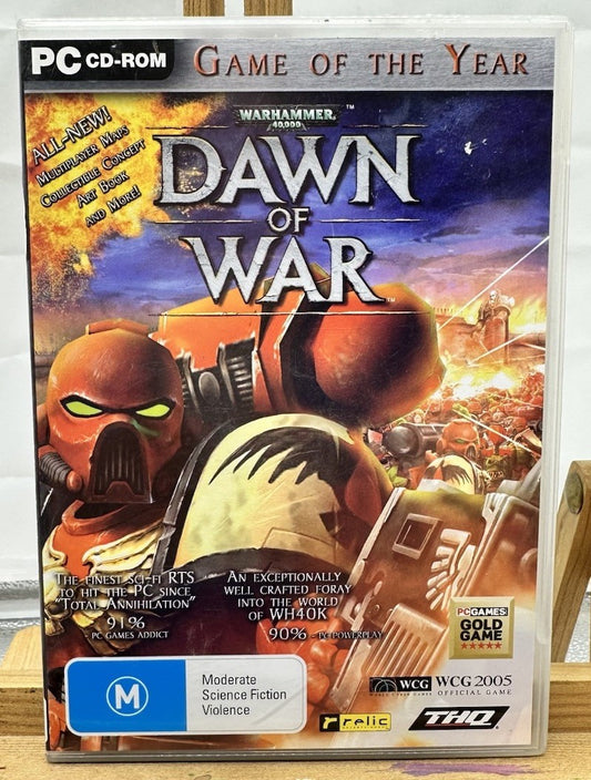 Warhammer 40000 Dawn Of War PC Game Windows - In Good Condition  8755