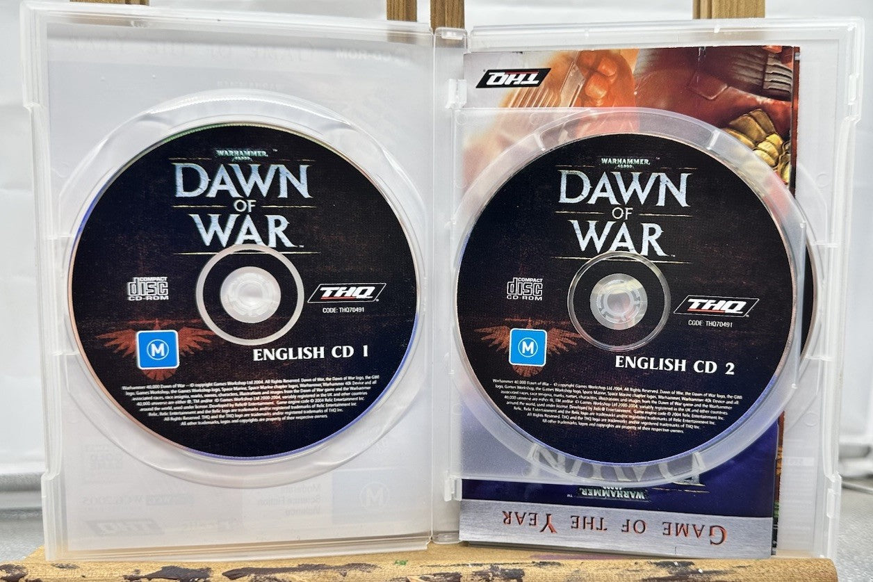 Warhammer 40000 Dawn Of War PC Game Windows - In Good Condition  8755
