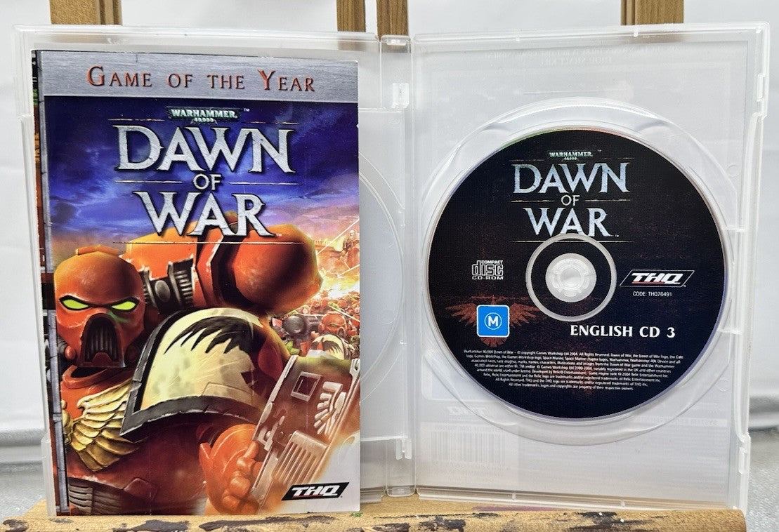 Warhammer 40000 Dawn Of War PC Game Windows - In Good Condition  8755