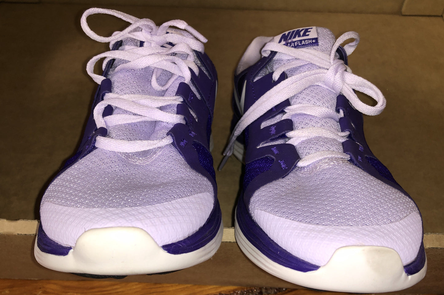 Nike Lunar Flash + NB Running sneakers shoes Purple US 6 UK 3.5 New Without Box