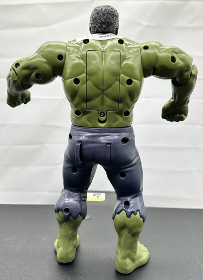 Marvels Incredible HULK 2018 Action Figure 11 1/2” Talking & Flashing Eyes 8819