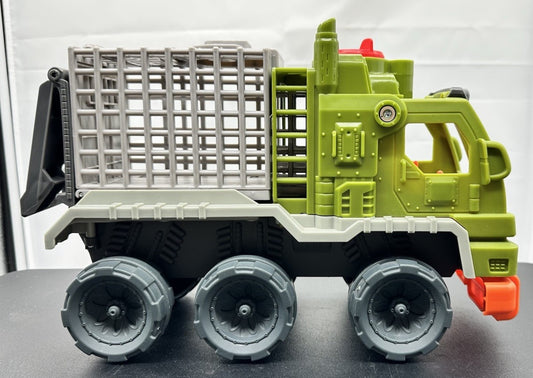 Imaginext Jurassic World Dinosaur Truck Hauler 2017 Action Release Ramp Cage8800