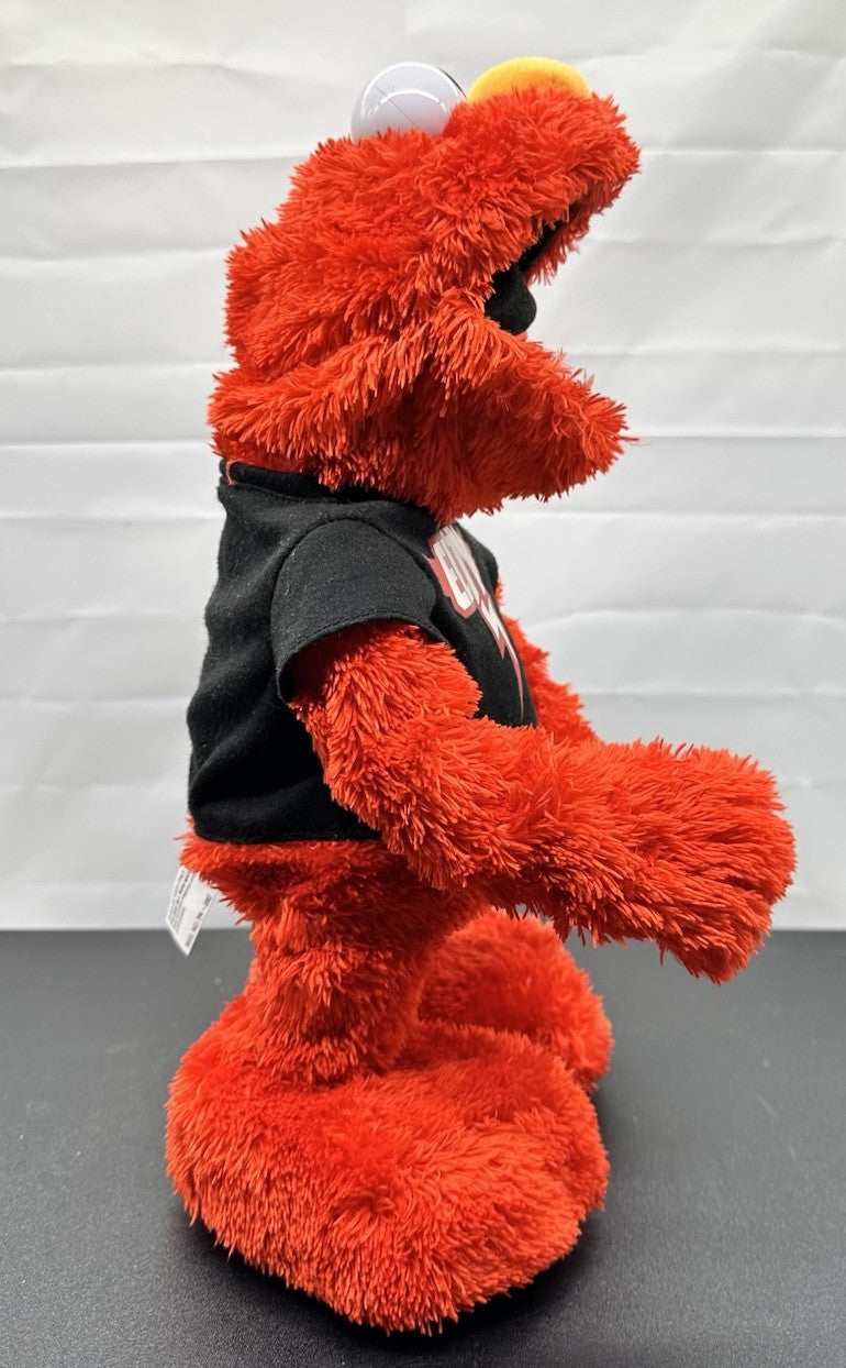 Let's Rock Elmo Animated Singing 14'' Plush Sesame Street Hasbro Toy 2010 (8735)
