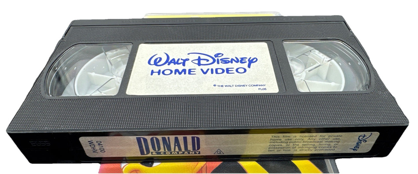 Disney's Donald & Company  VHS Tape In Good Condition 9212
