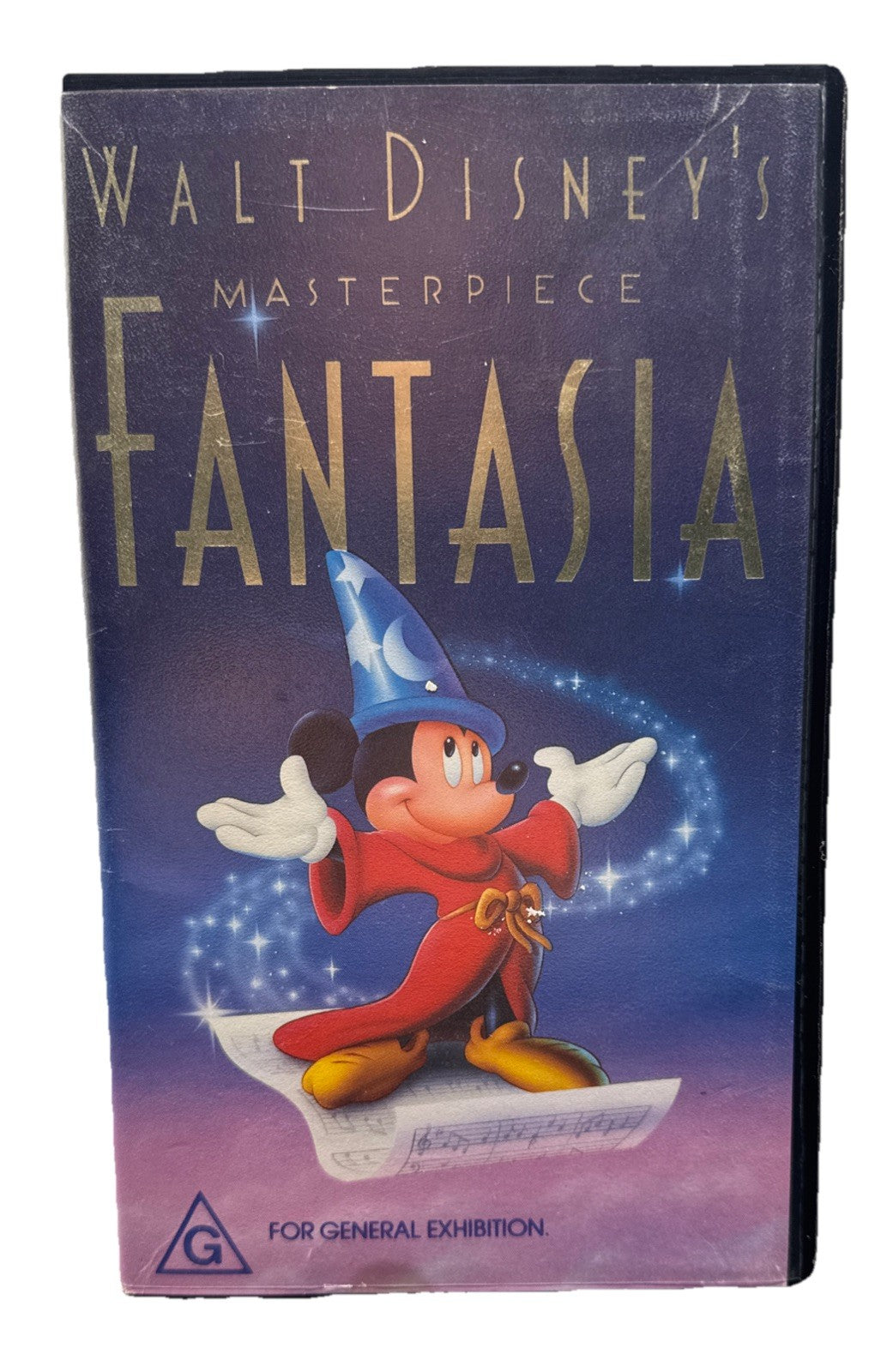 Walt Disney's Masterpiece Fantasia  VHS Tape In Good Condition 9213