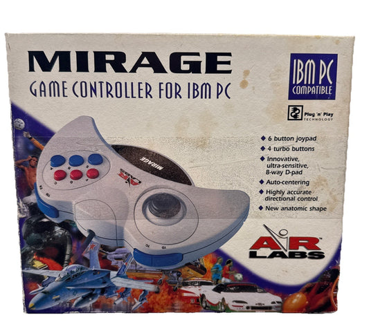 AIR LABS 3D VIPER Game Controller PC MSDOS Windows 95 NEW Sealed Brocken 8844