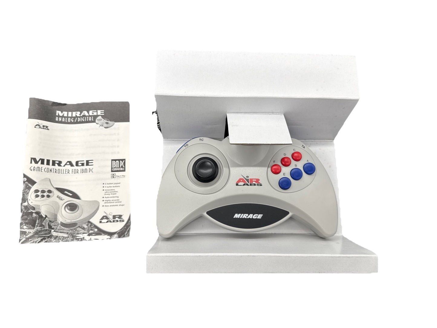 AIR LABS 3D VIPER Game Controller PC MSDOS Windows 95 NEW Sealed Brocken 8844