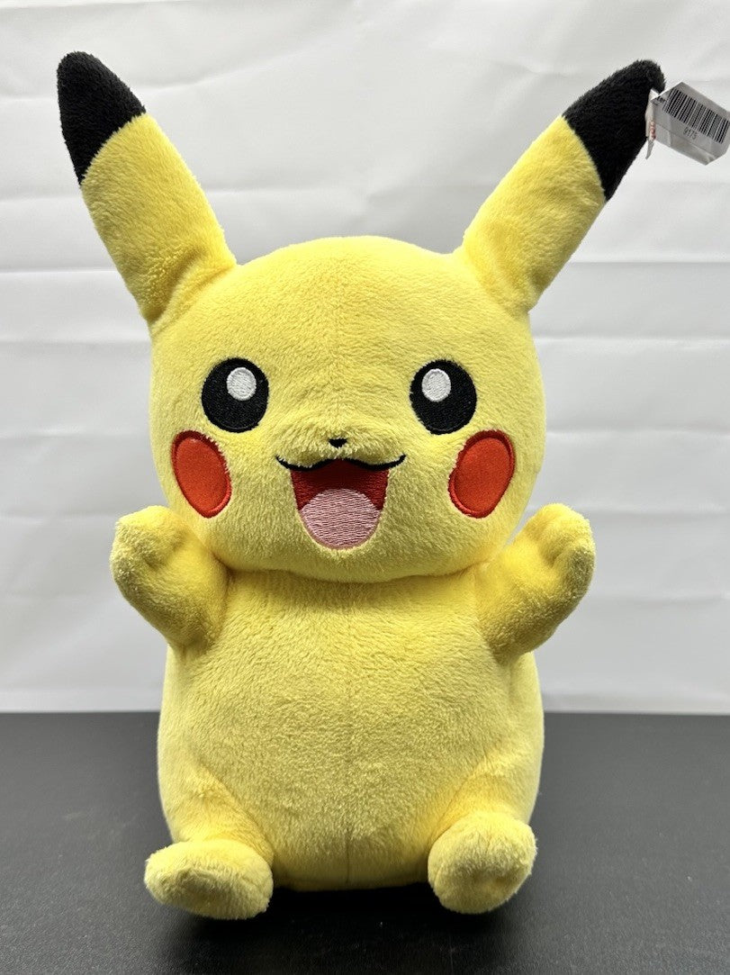 Pokemon Pikachu Talking Plush Toy Battery Operated Movable Ears Working 9175