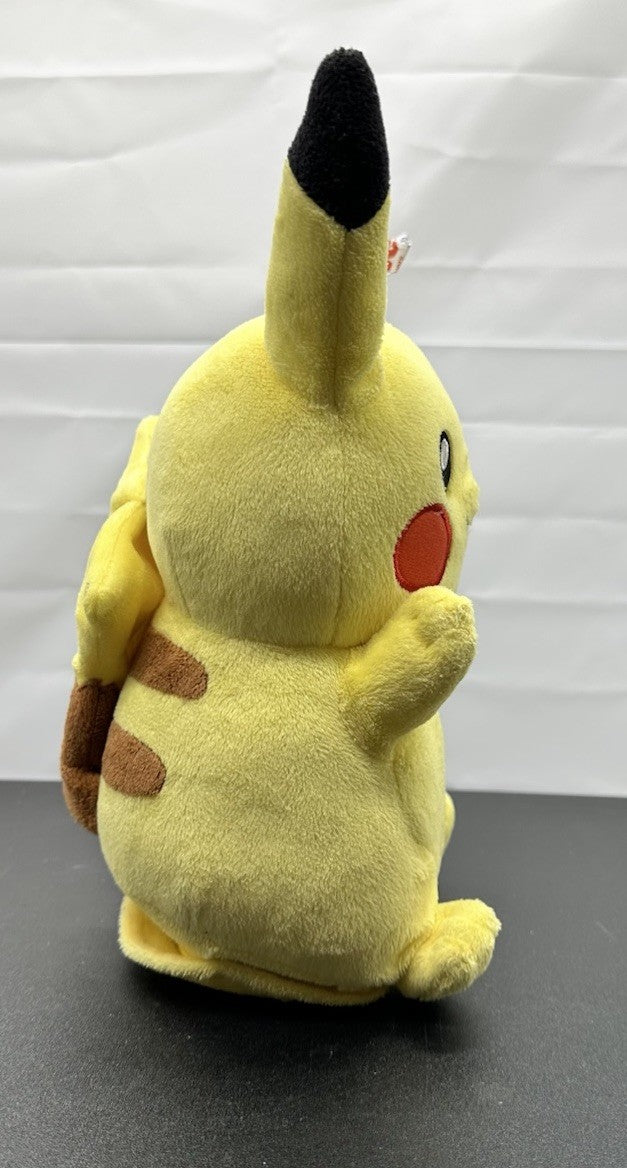 Pokemon Pikachu Talking Plush Toy Battery Operated Movable Ears Working 9175