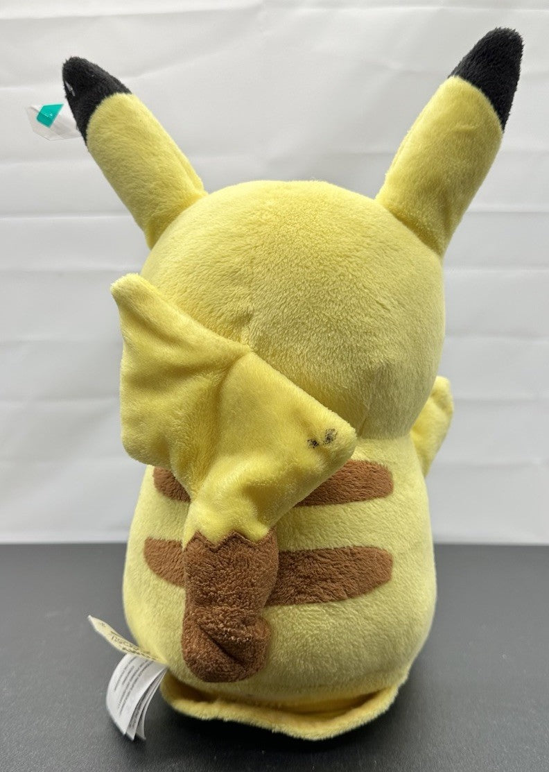 Pokemon Pikachu Talking Plush Toy Battery Operated Movable Ears Working 9175