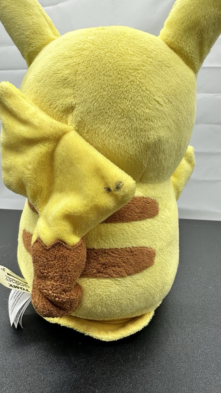Pokemon Pikachu Talking Plush Toy Battery Operated Movable Ears Working 9175