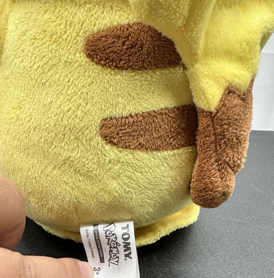Pokemon Pikachu Talking Plush Toy Battery Operated Movable Ears Working 9175