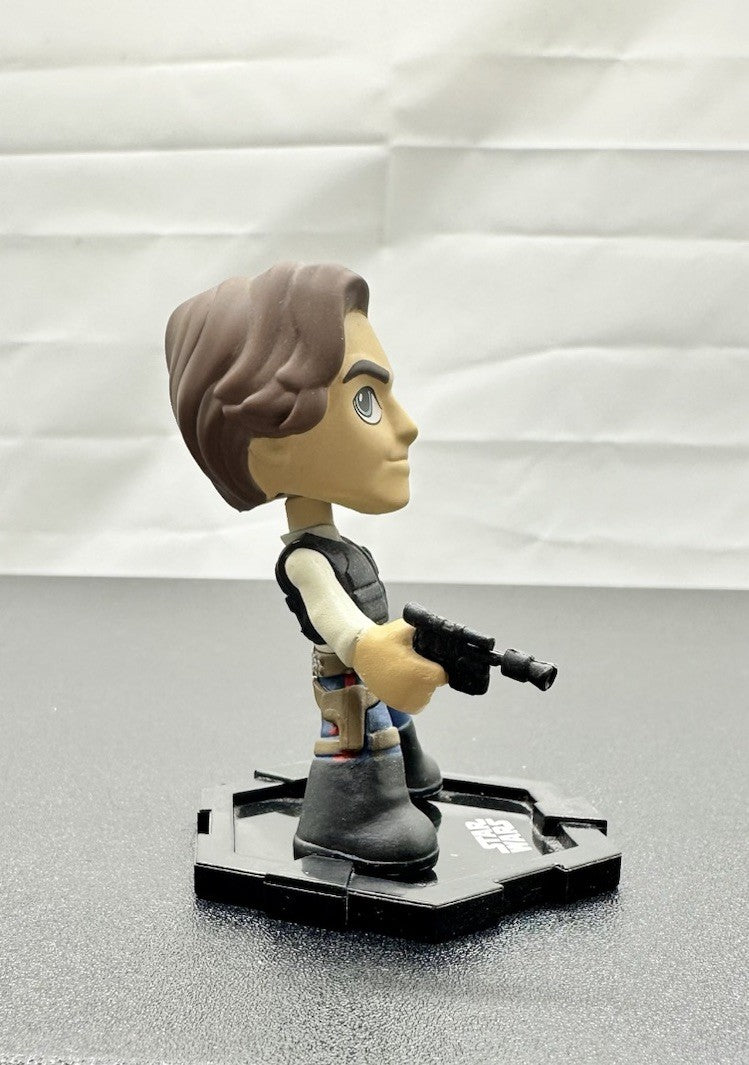 Star Wars Han Solo Bobblehead Mystery Mini Funko 6.5cm In Good Cond (8599)