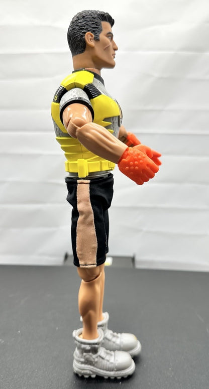 Vintage Action Man Hasbro 2000 Disc Extreme Frisbee 30cm Figure In GC 9087