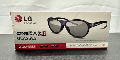 Genuine LG 3D Glasses - AG-F310 2 Pack Glasses 3D TV's 8600