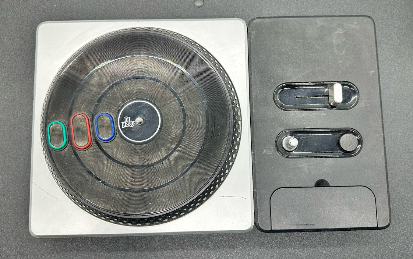 DJ Hero Wireless Turntable Controller for PS2, PS3 - Tested - NO DONGLE 8826