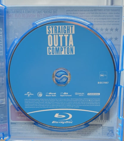 Straight Outta Compton Blu-Ray In Good Condition 5989