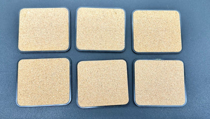 Vintage Movie World drinks coasters 1992 Warner Bros Australia Set Of Six (8707)