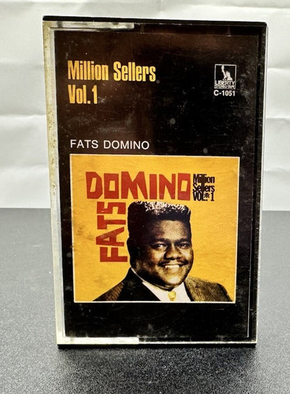 Million Sellers Vol. 1 : Fats Domino Cassette Tape In Good Condition 7625