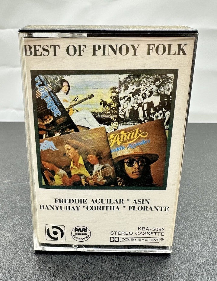 Best Of Pinoy Folk Cassette Tape In Good Condition 7630
