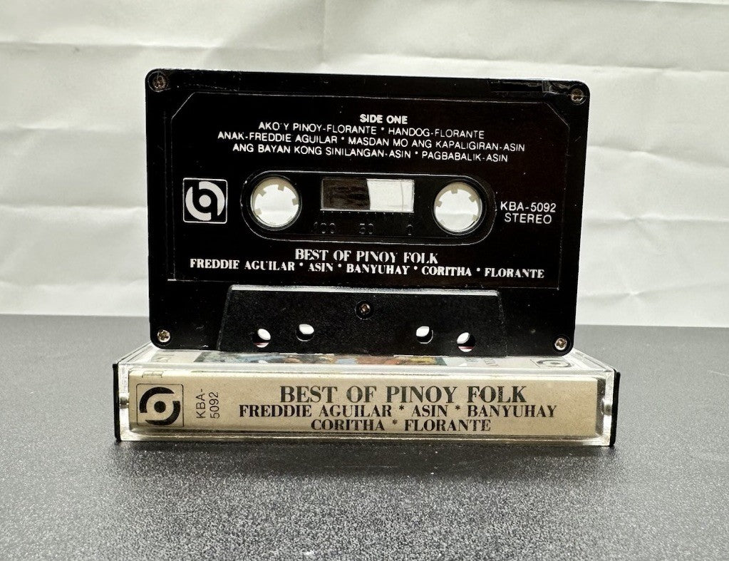Best Of Pinoy Folk Cassette Tape In Good Condition 7630