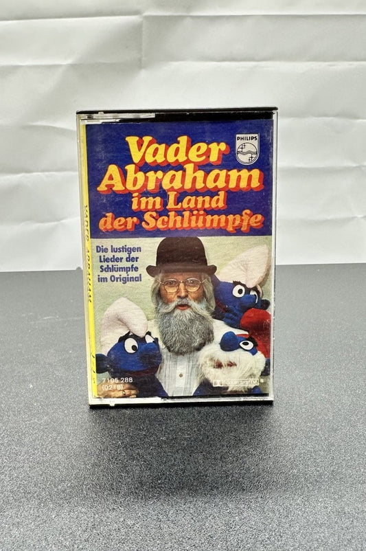 Vader Abraham : I'm Land Der Schliimpfe Cassette Tape In Good Condition 7633