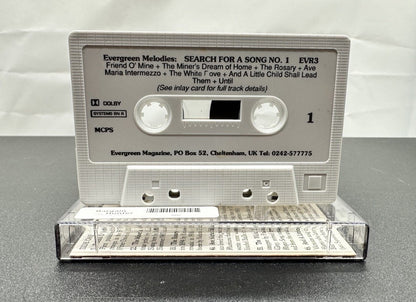 Search For A Song 1 : Evergreen Melodies Cassette Tape In Good Condition 7632