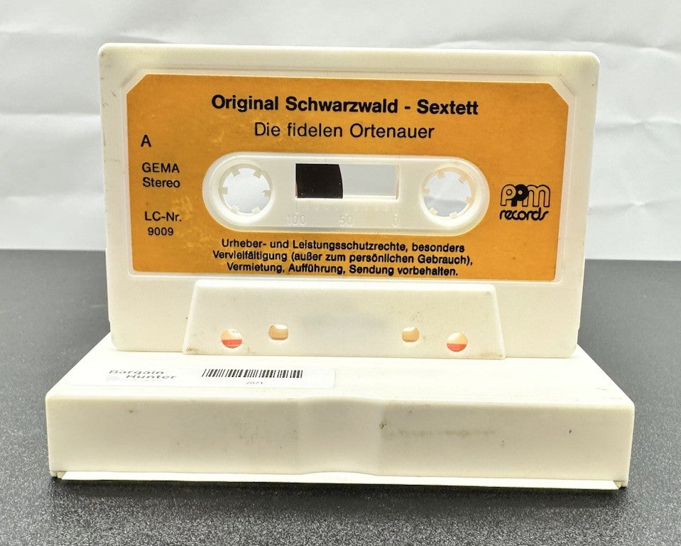Orig. Schwarzwald-Sextett Die Fidelen Ortenauer Cassette Tape In Good Cond 7671