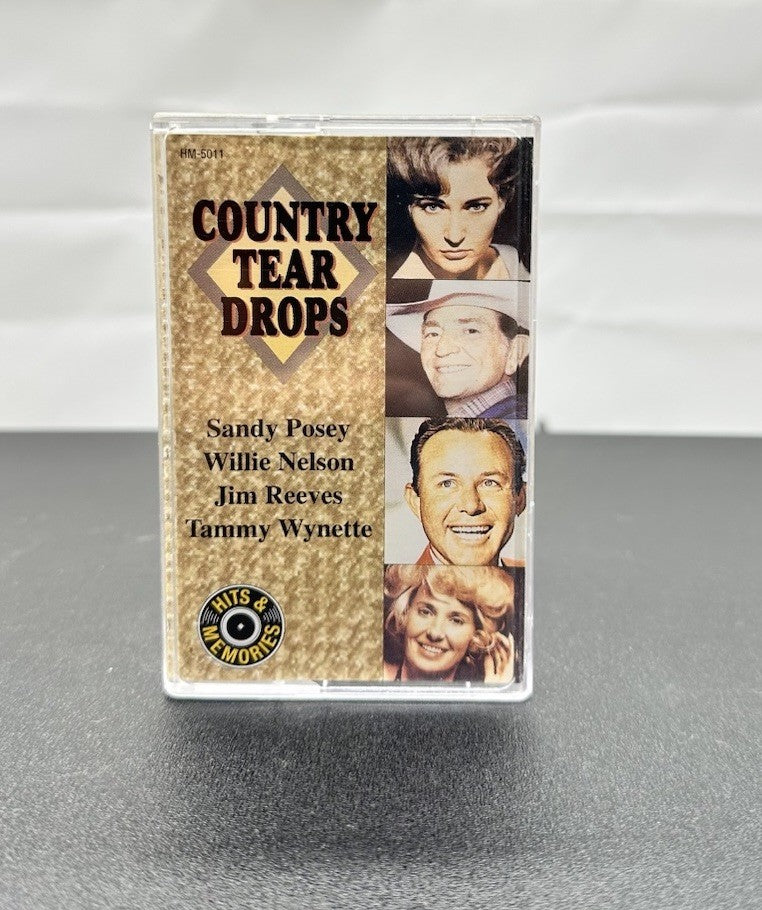 Country Teardrops Cassette Tape In Good Condition 7649