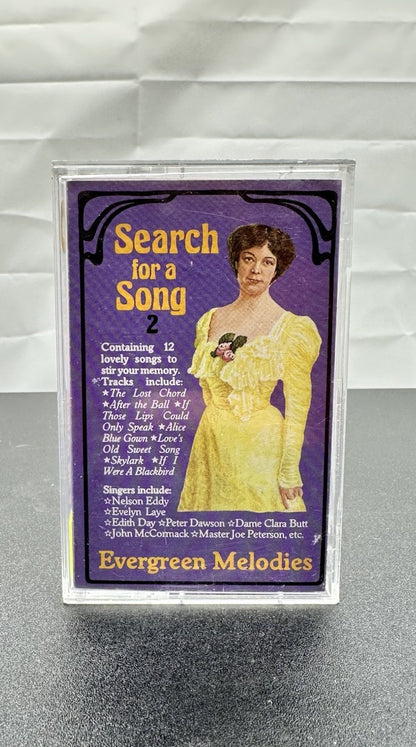 Search For A Song 2 : Evergreen Melodies Cassette Tape In Good Condition 7631
