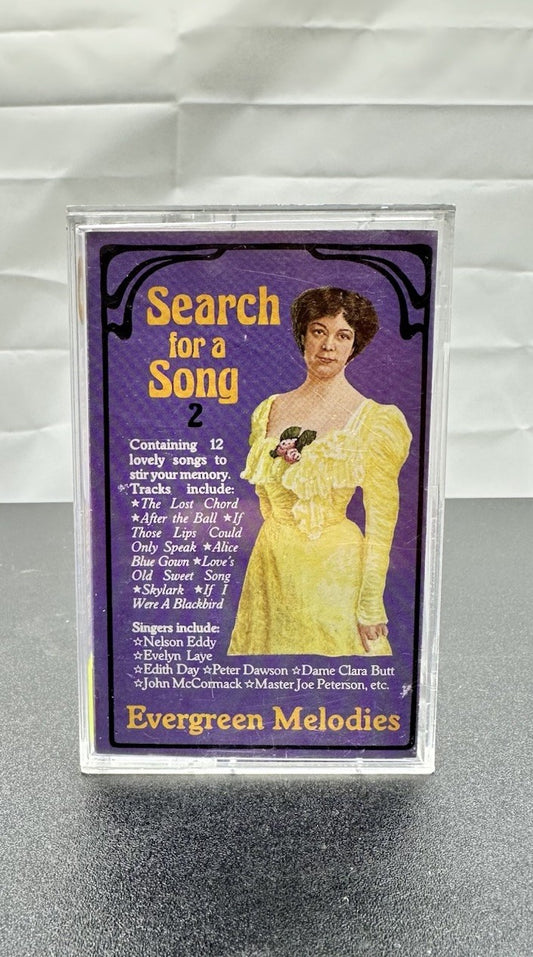 Search For A Song 2 : Evergreen Melodies Cassette Tape In Good Condition 7631