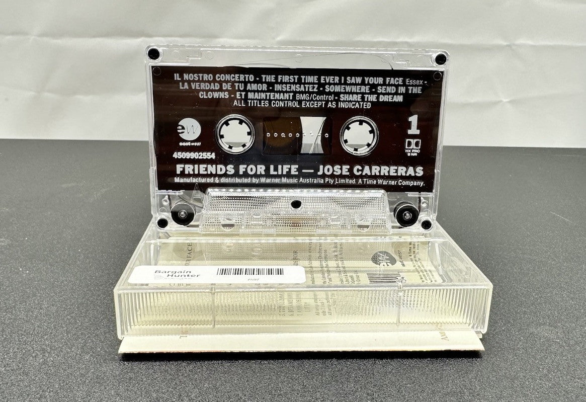 Amigos Para Siempre - Friends For Life : Jos'e Carreras Cassette Tape GC 7597