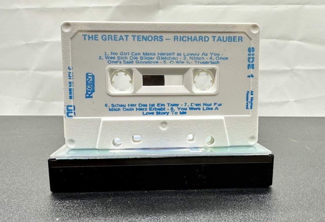 The Great Tenors : Richard Tauber Cassette Tape In Good Condition 7799