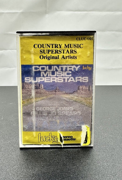 Country Music Superstars Cassette Tape In Good Condition 7950