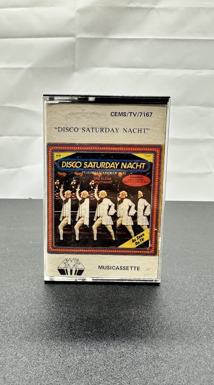 Disco Saturday Nacht Cassette Tape In Good Condition 7832