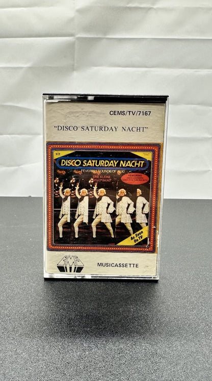 Disco Saturday Nacht Cassette Tape In Good Condition 7832