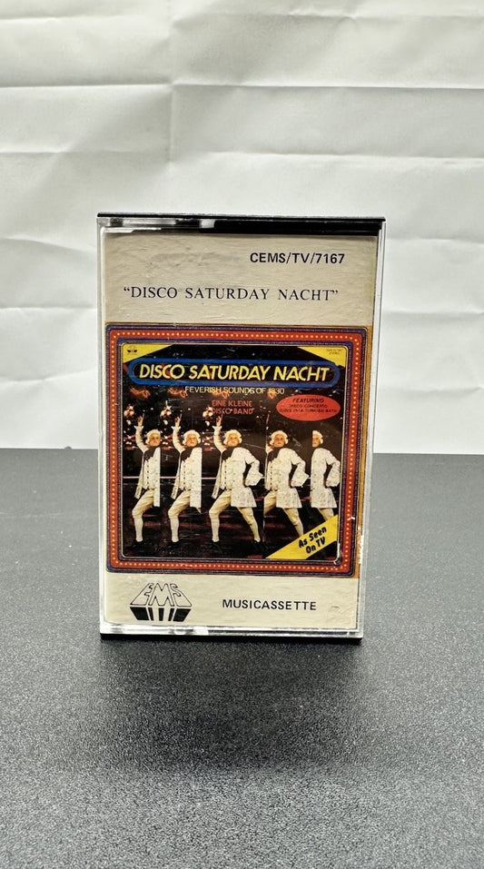 Disco Saturday Nacht Cassette Tape In Good Condition 7832
