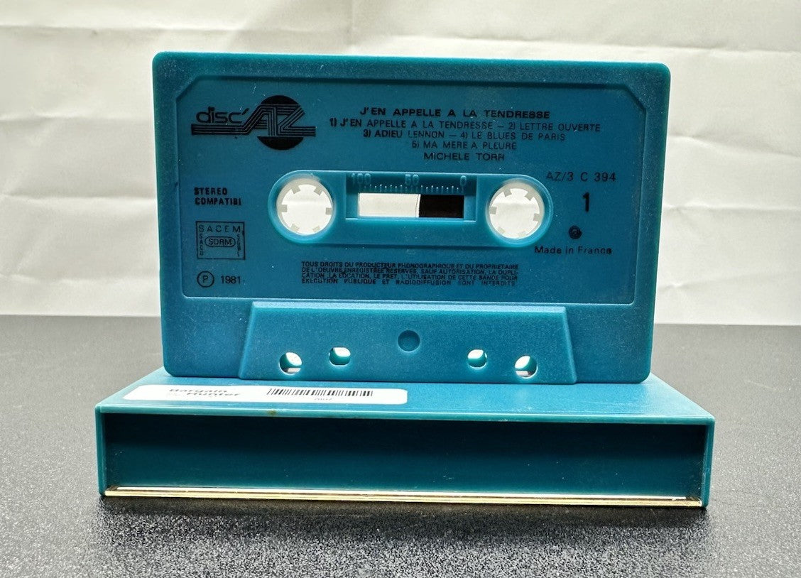 J'en Appelle A' La Tendresse : Michele Torr Cassette Tape In Good Condition 7607