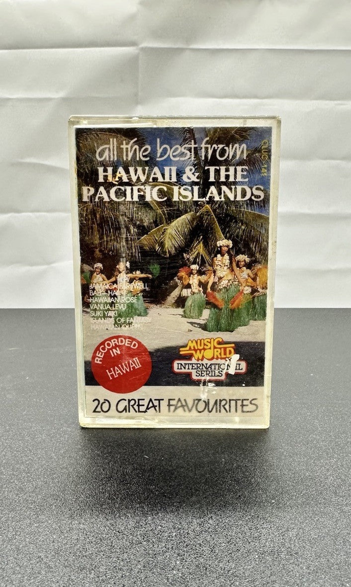 All The Best From Hawaii & The Pacific Islands Cassette Tape In Good Cond 7609