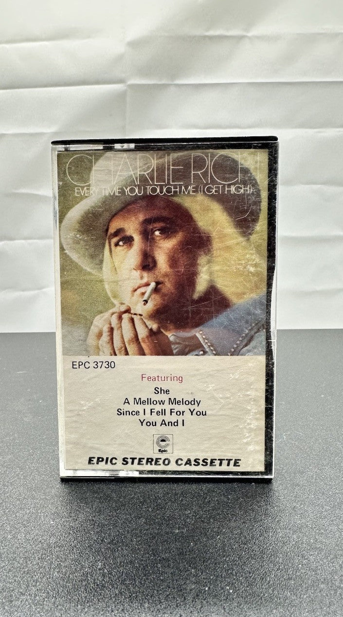 Every Time You Touch Me I Get High : Charlie Rich Cassette Tape In GC 7974