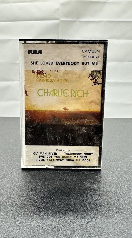 She Loved Everybody But Me : Charlie Rich Cassette Tape In Good Condition 7972