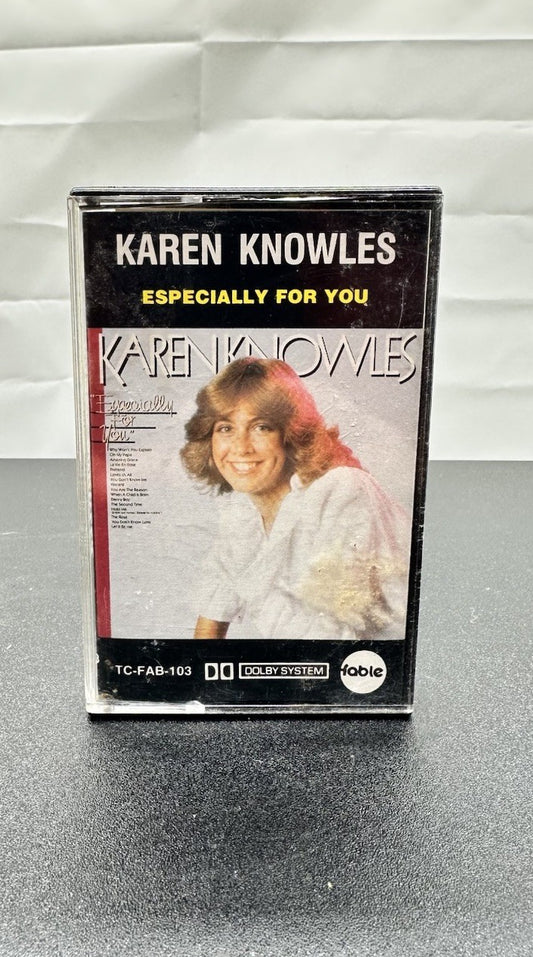 Especially For You : Karen Knowles Cassette Tape In Good Condition 7646
