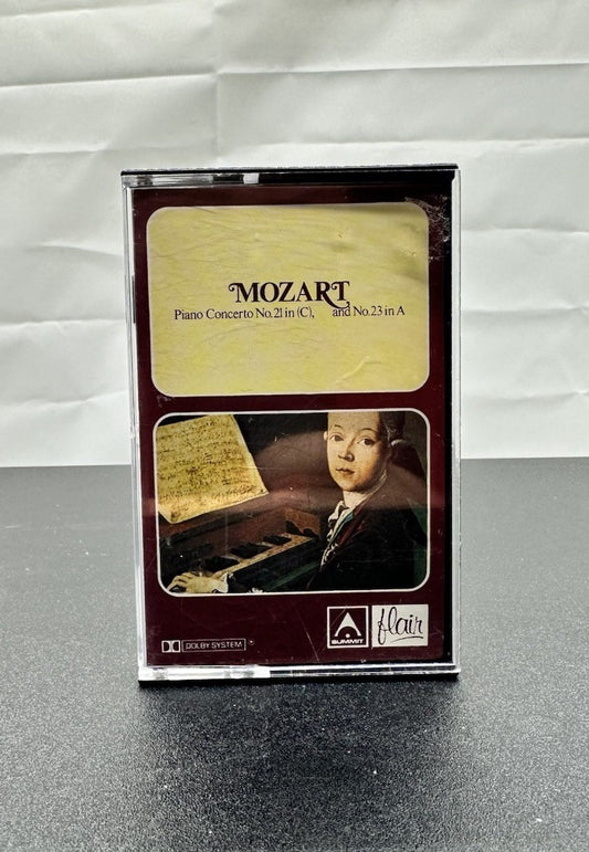 Mozart Piano Concerto No.21 In C And No.23 In A Cassette Tape In Good Cond 7522