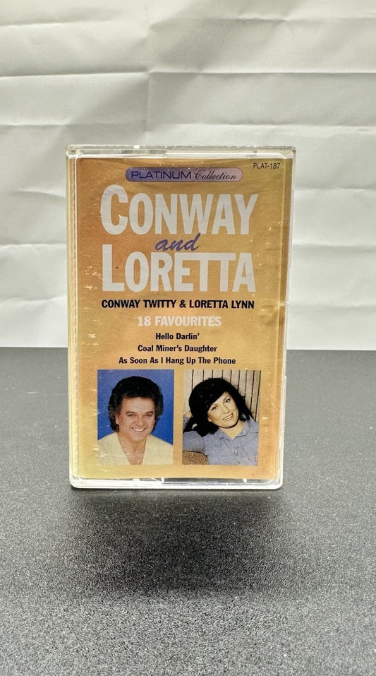 Conway And Loretta : Conway Twitty & Loretta Lynn Cassette Tape In GC 7645