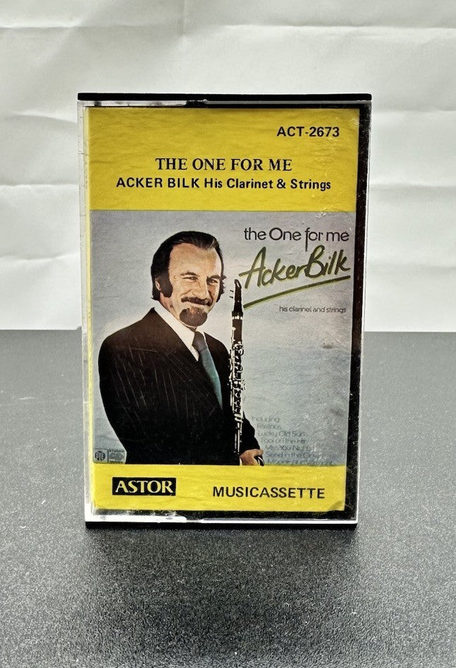 The One For Me : Acker Bilk His Clarinet & Strings Cassette Tape In GC 7640