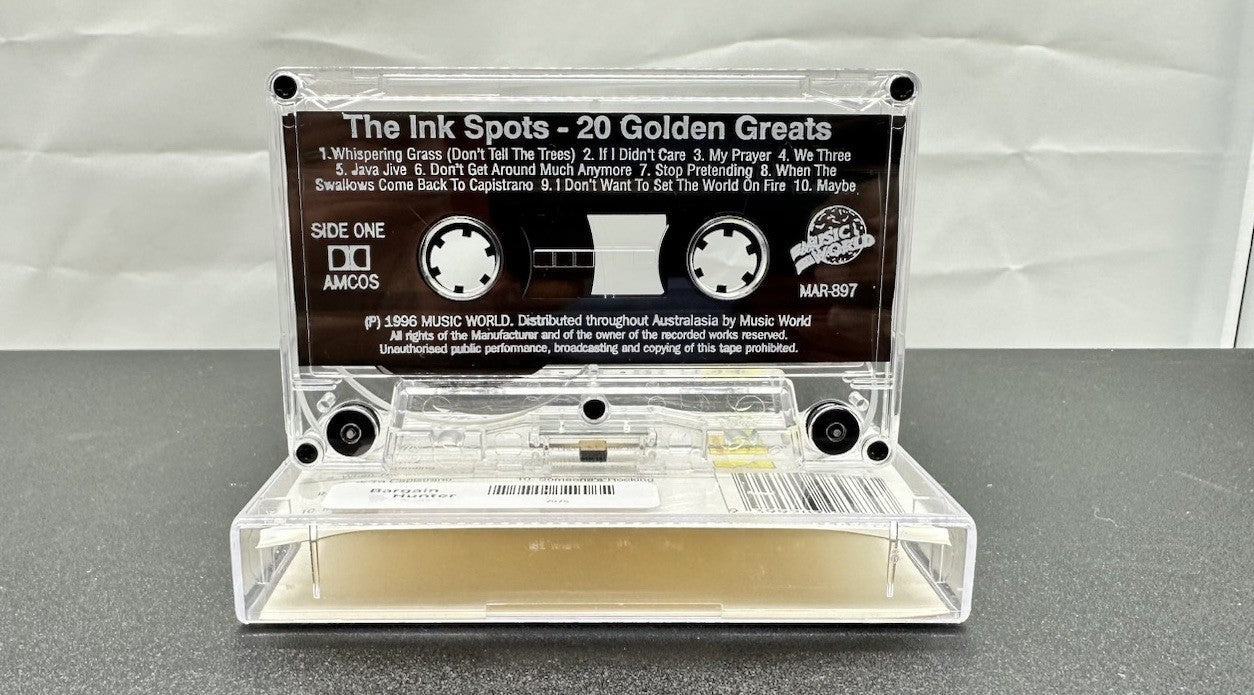 20 Golden Greats : The Inkspots Cassette Tape In Good Condition 7975
