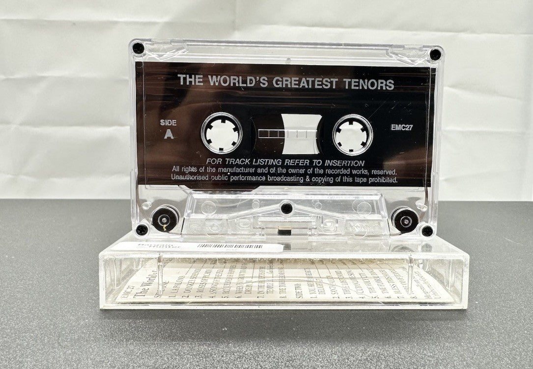 The World's Greatest Tenors Cassette Tape In Good Condition 7547