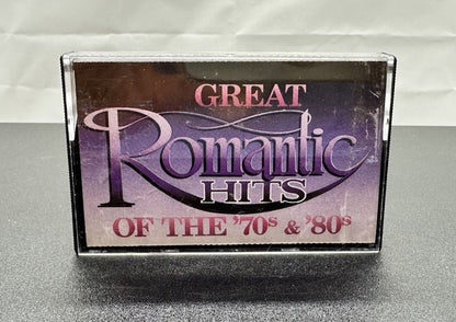 Great Romantic Hits Of The '70s & '80s Cassette Tape In Good Condition 7557