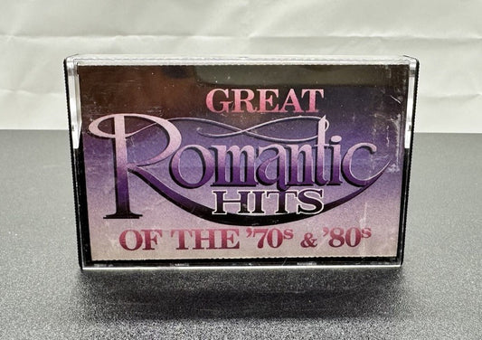 Great Romantic Hits Of The '70s & '80s Cassette Tape In Good Condition 7557